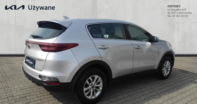 Kia Sportage cena 85900 przebieg: 40671, rok produkcji 2020 z Pyskowice małe 232